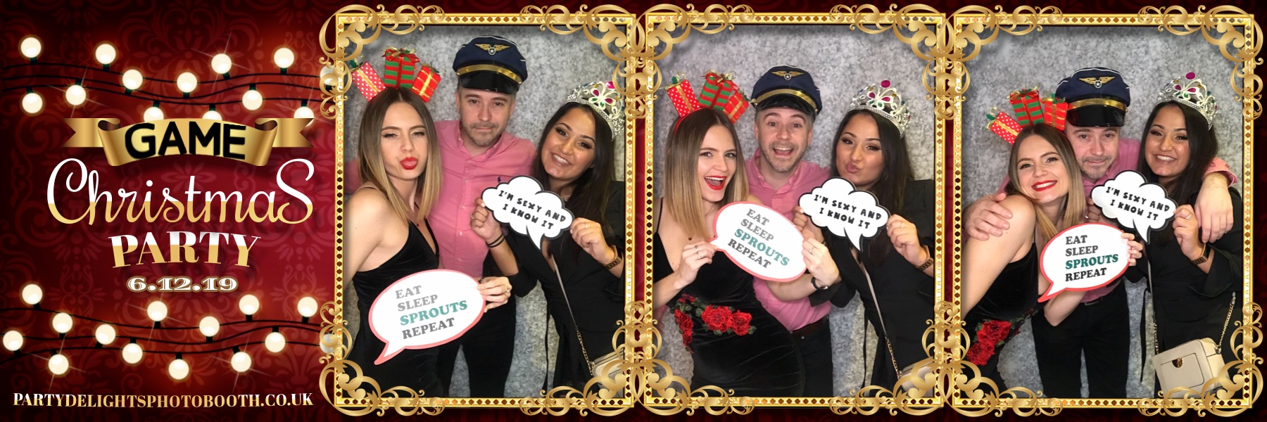 Christmas Party 2019 - Prints & Boomerangs | View more photos from the event at gallery.partydelightsphotobooth.co.uk/u/PartyDelightsPhotoBooth/Christmas-Party-2019-Prints-Boomerangs